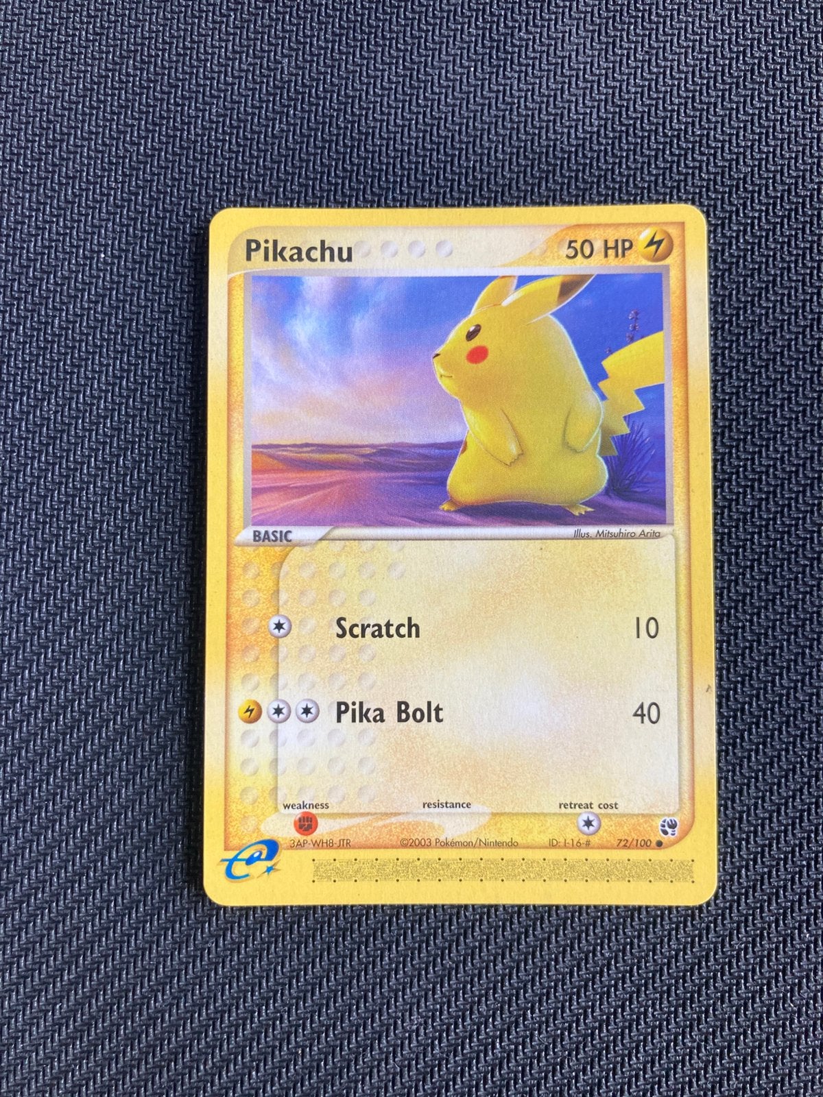 Pokemon kaart Pikachu, Ophalen of Verzenden