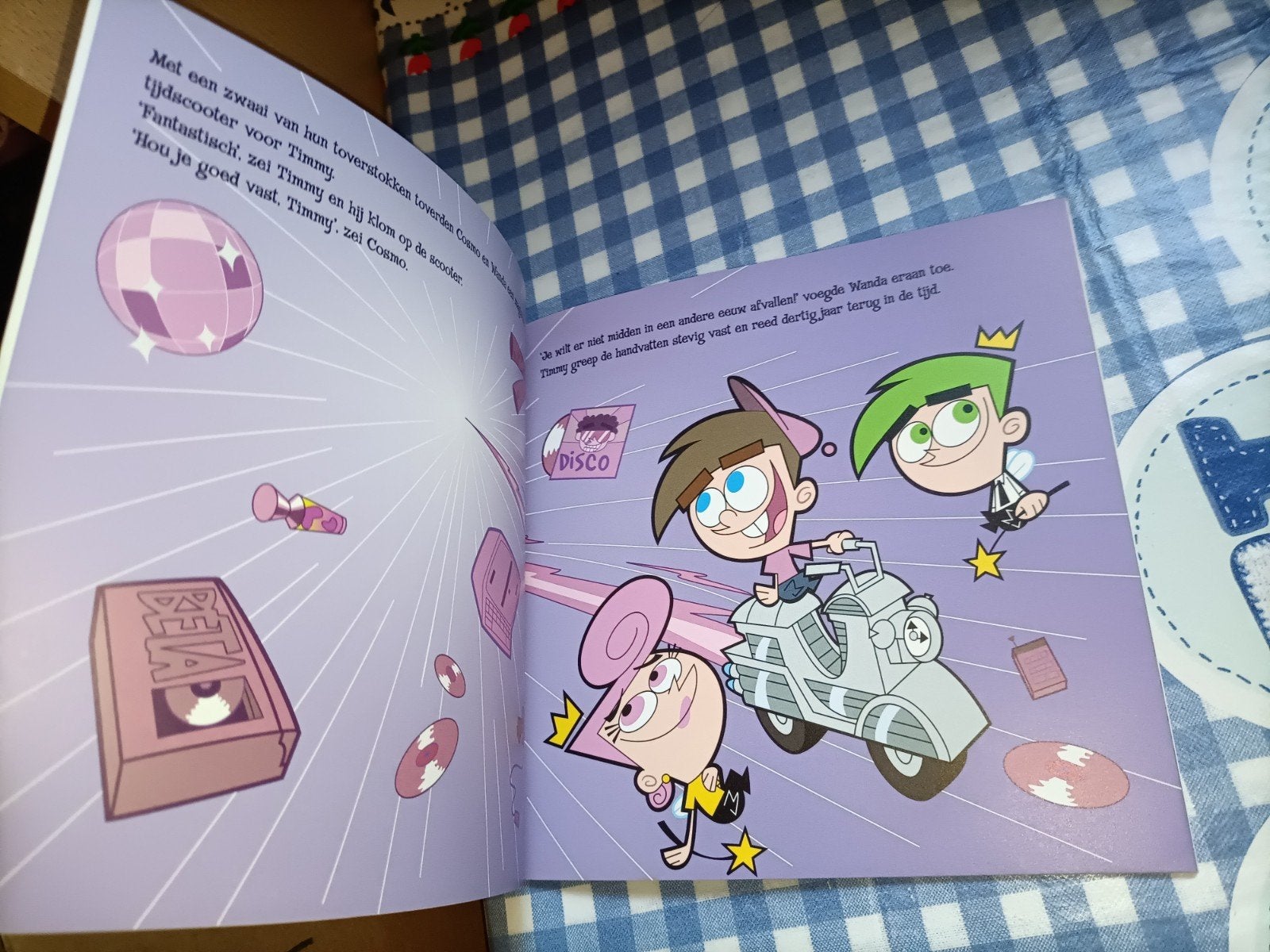Fairly Odd Parents boekje Terug in de tijd, Ophalen of Verzenden, Zo goed als nieuw