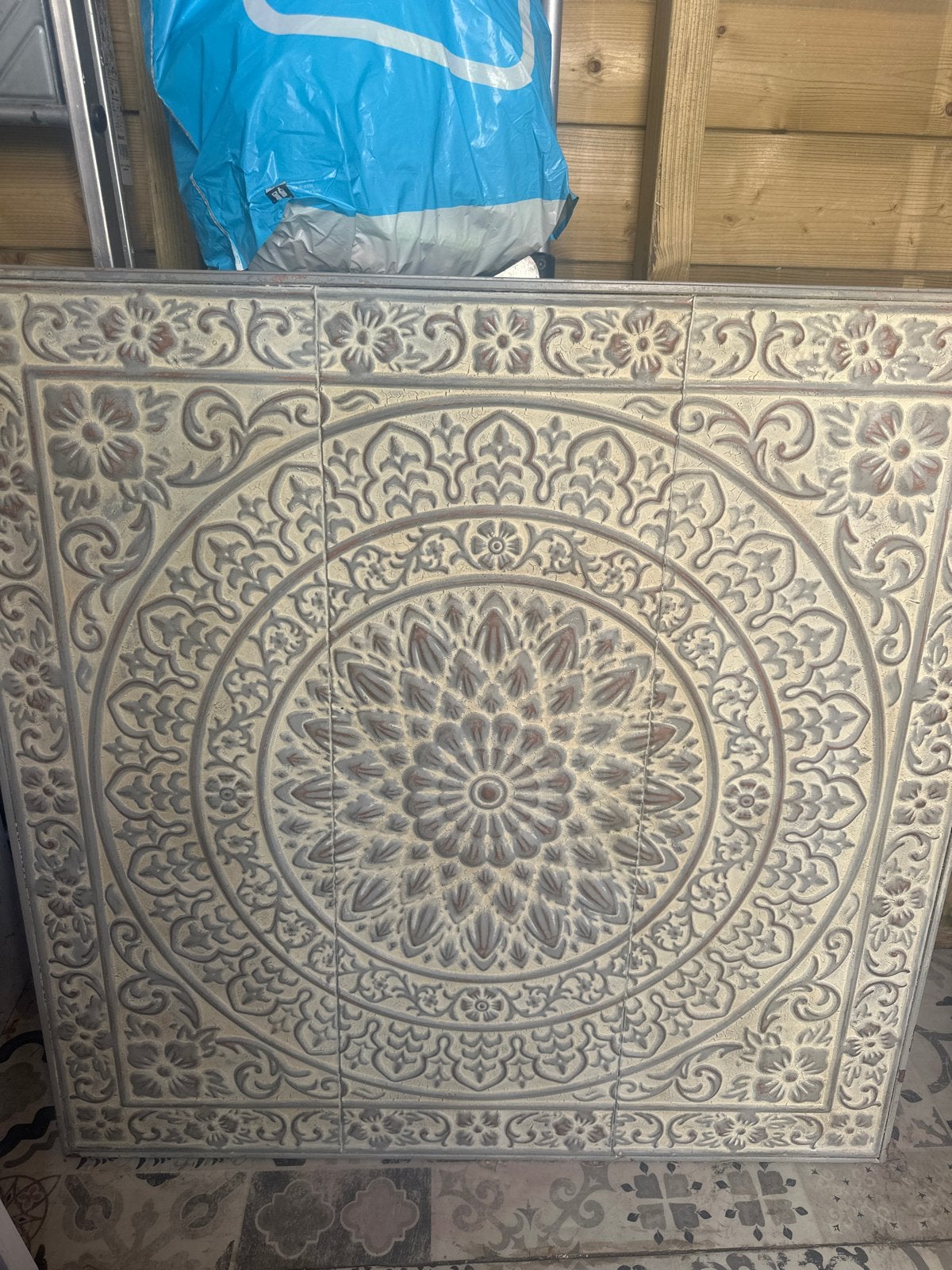 Decoratief Wandpaneel met Oosters Patroon, Ophalen, Gebruikt, Oosters, Meerkleurig