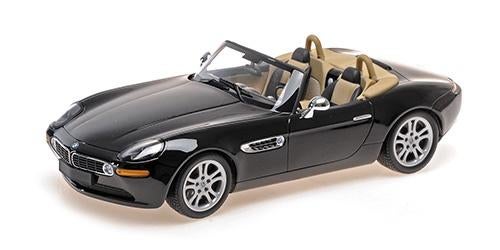 BMW Z8 Roadster uit 2000 in Zwart van Minichamps 1:18, Hobby en Vrije tijd, Modelauto's | 1:18, Minichamps, Auto, Nieuw, Ophalen of Verzenden