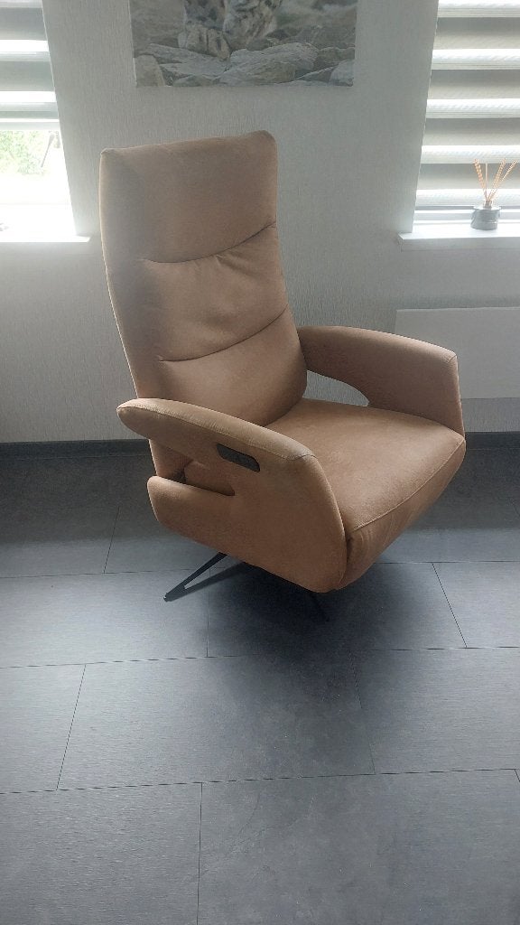 elektrisch verstelbare relax fauteuil, Huis en Inrichting, Fauteuils, Ophalen, Zo goed als nieuw, Modern, 50 tot 75 cm