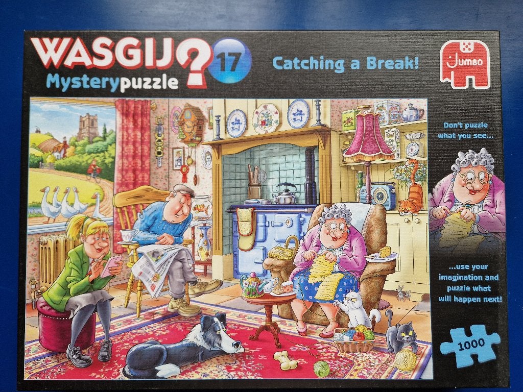 Puzzel Wasgij Mystery  nr  11 en   17, Ophalen of Verzenden, 500 t/m 1500 stukjes, Zo goed als nieuw