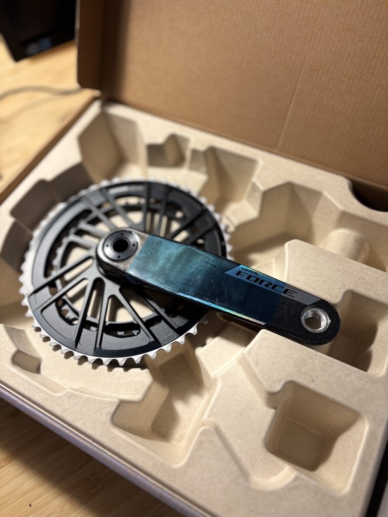 SRAM Force Crankset w/Powermeter (E1), Nieuw, SRAM, Racefiets, Carbon