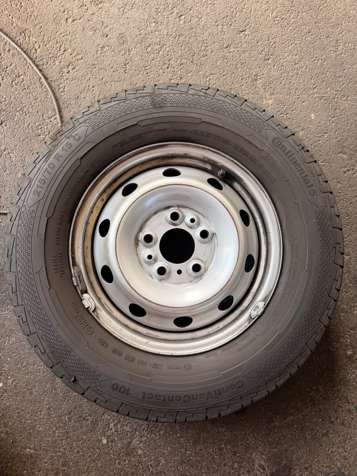 Reserve wiel fiat ducato boxer jumper 5x118, Auto-onderdelen, Ophalen of Verzenden, Gebruikt, Fiat