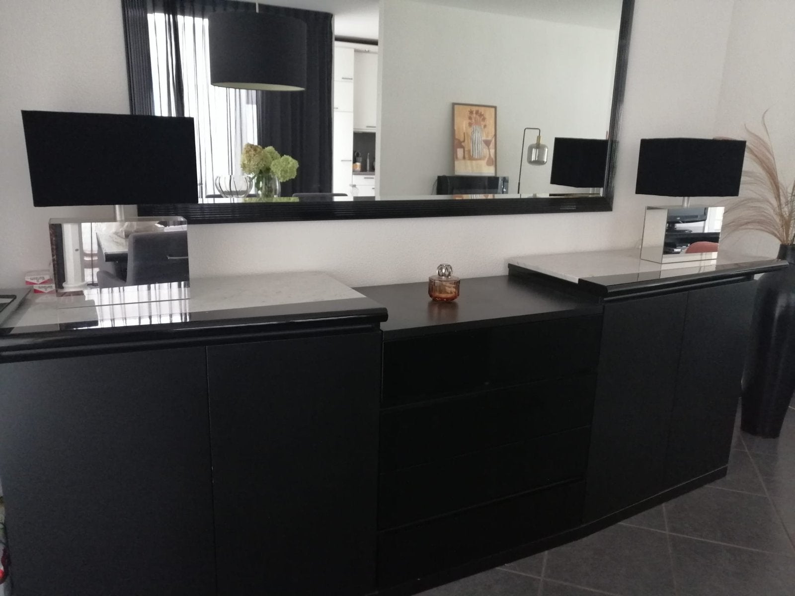 Dressoir kast, Huis en Inrichting, Ophalen, Zo goed als nieuw, Wit, Enkelwandige keuken