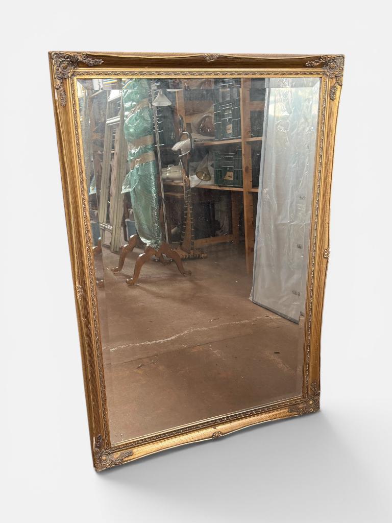 Spiegel klassiek, Huis en Inrichting, Woonaccessoires | Spiegels, Ophalen, Gebruikt, 100 tot 150 cm, Rechthoekig