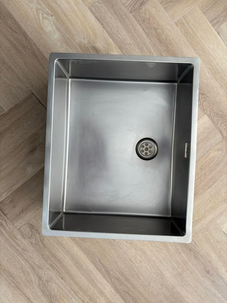 REGINOX New York 50x40 OKG spoelbak, Zo goed als nieuw, Minder dan 100 cm, 25 tot 50 cm, 50 tot 100 cm