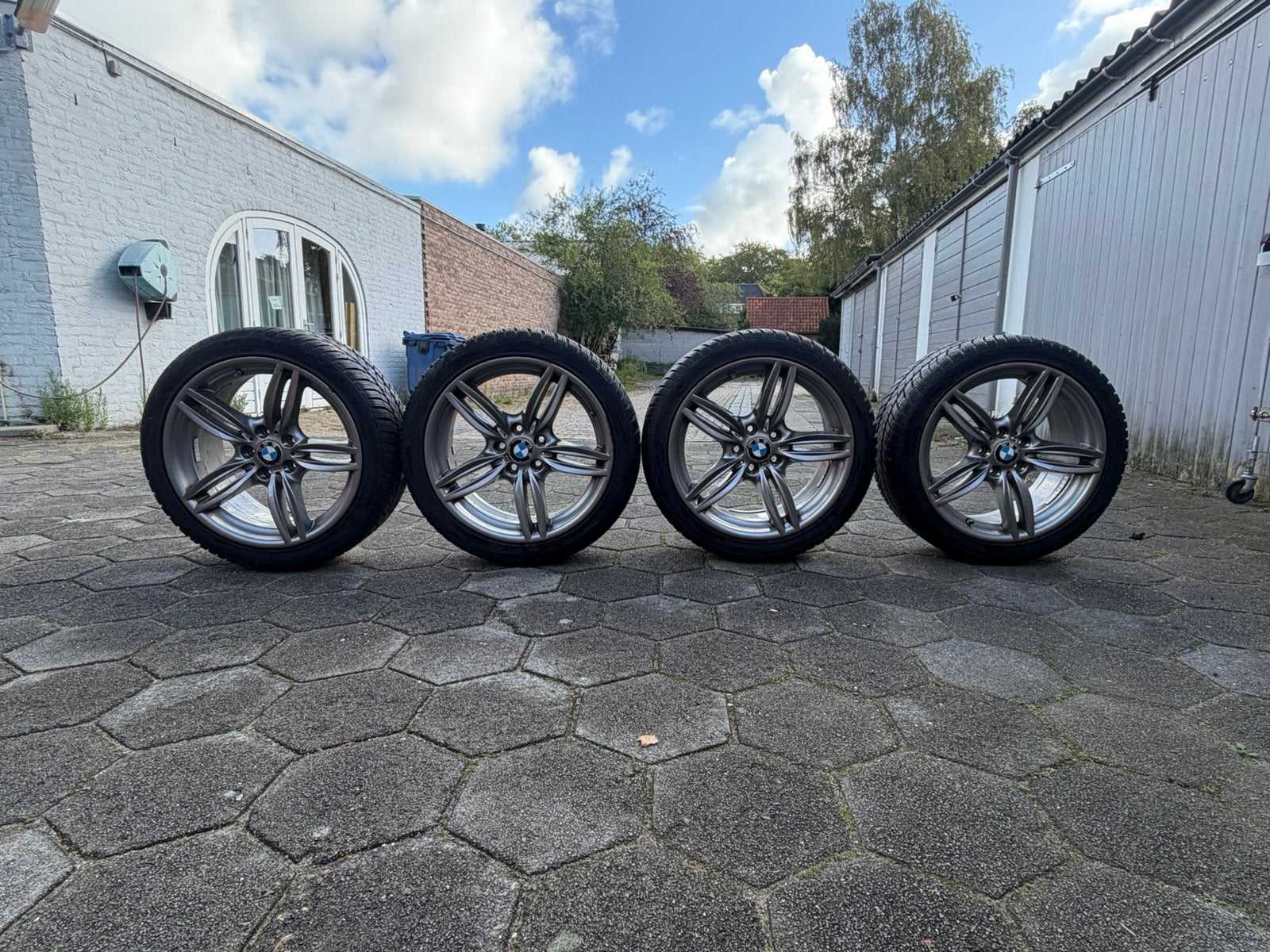 BMW 19" Styling 351M breedset + Vredestein Wintrac Pro+, Auto-onderdelen, Gebruikt, Banden en Velgen, Winterbanden, Personenwagen