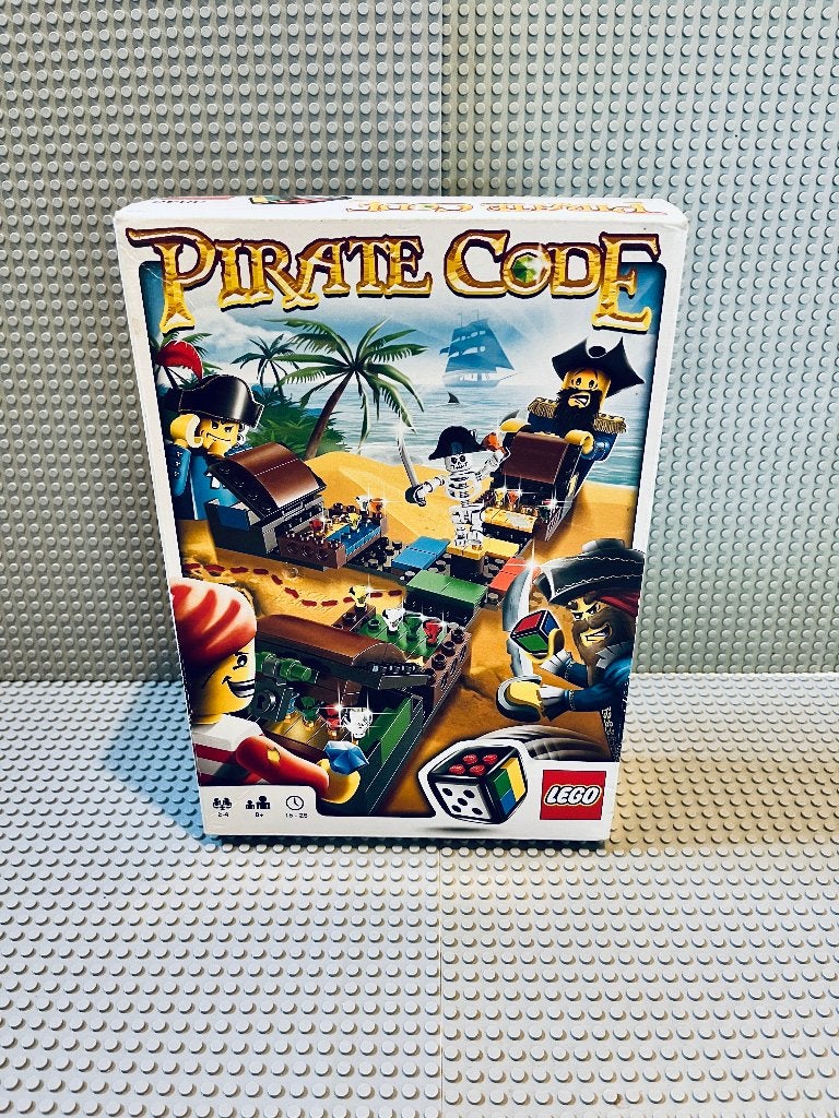LEGO bordspel 3840 Pirate Code, Gebruikt, Vijf spelers of meer, LEGO, Ophalen of Verzenden