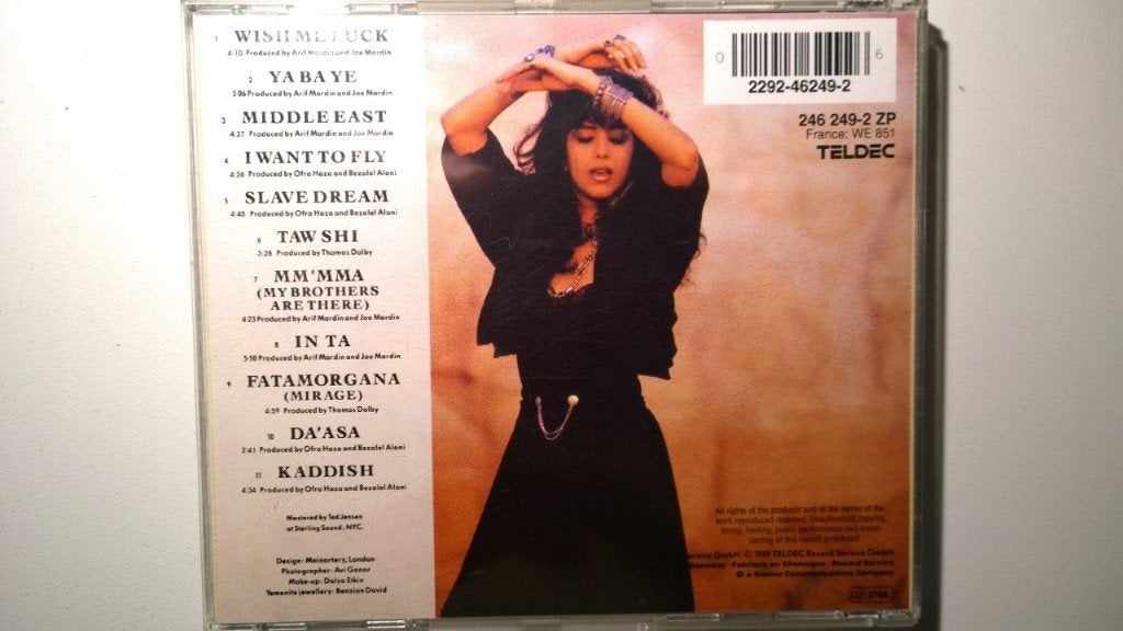 Ofra Haza - Desert Wind, Ophalen of Verzenden, Zo goed als nieuw, Pop, Album
