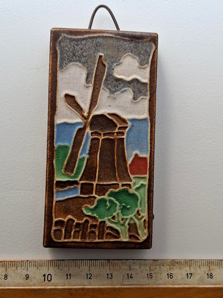 Westraven Utrecht tegel met molen, Antiek en Kunst, Ophalen of Verzenden