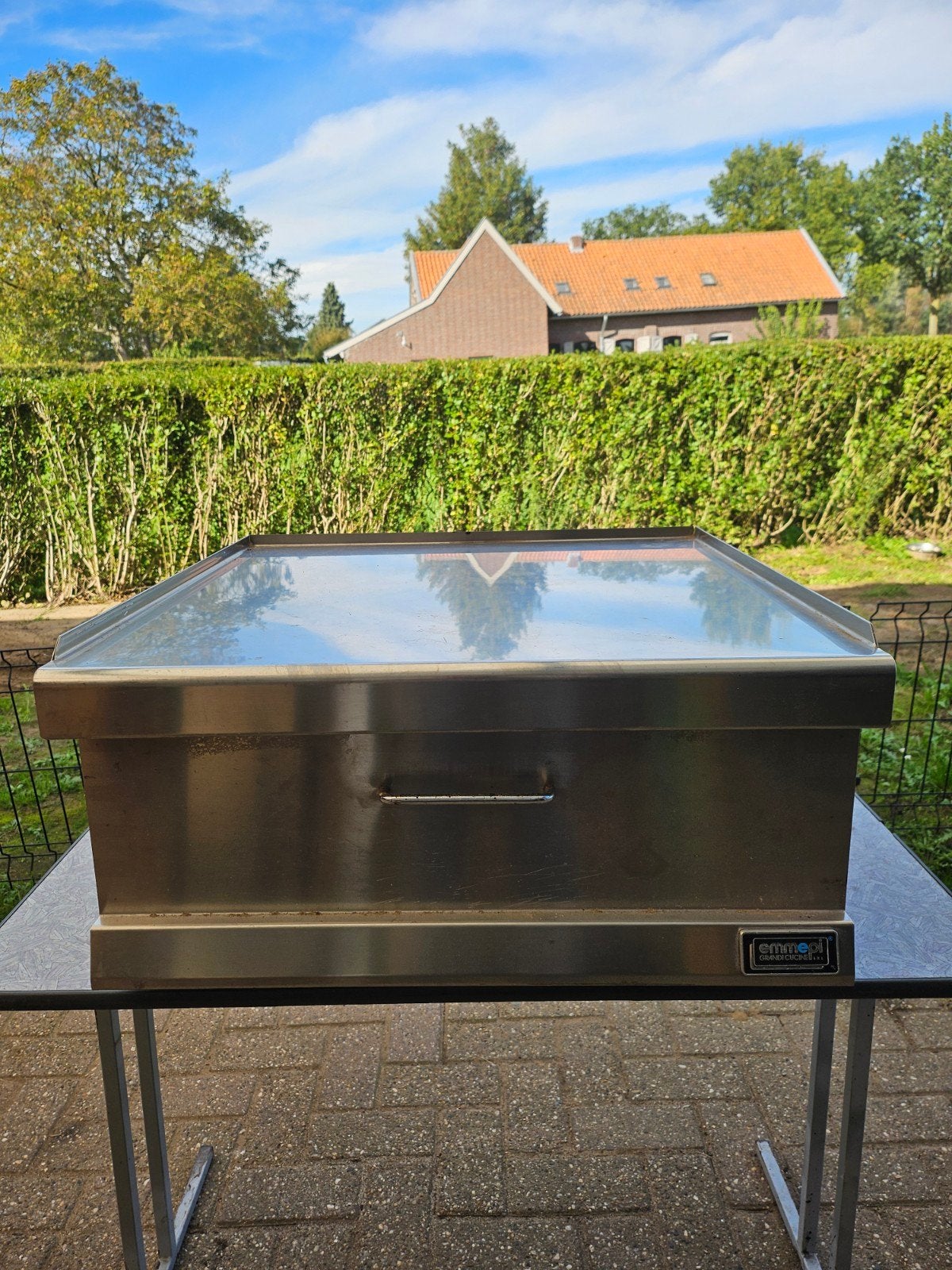 foodtrailer keuken, Ophalen, Gebruikt, Fornuis, Frituur en Grillen