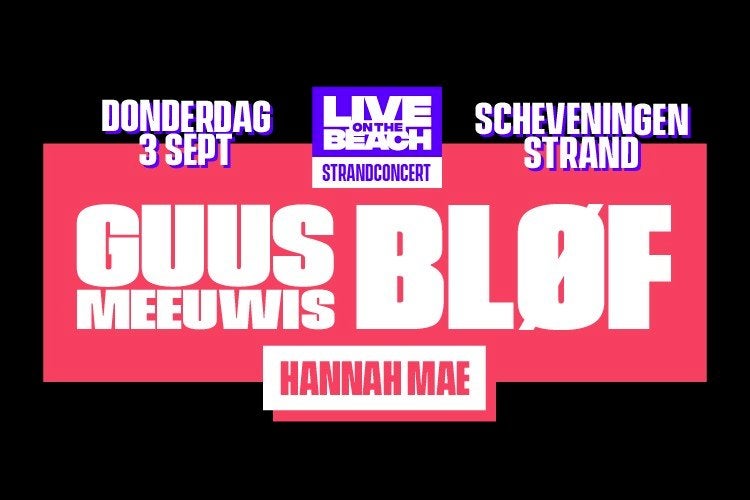 Guus Meeuwis Live @ the Beach 3 september, Eén persoon