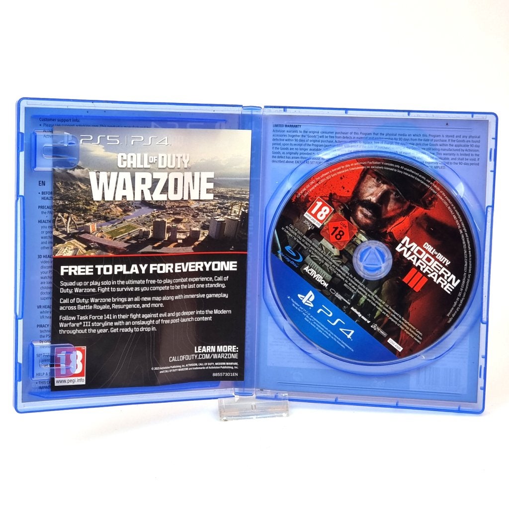 Playstation 4 Game: Call Of Duty Modern Warfare 3, Sony, Gebruikt, Support@sony.com, 1-7-1 Konan, Minato-ku
Tokyo 108-0075
Japan