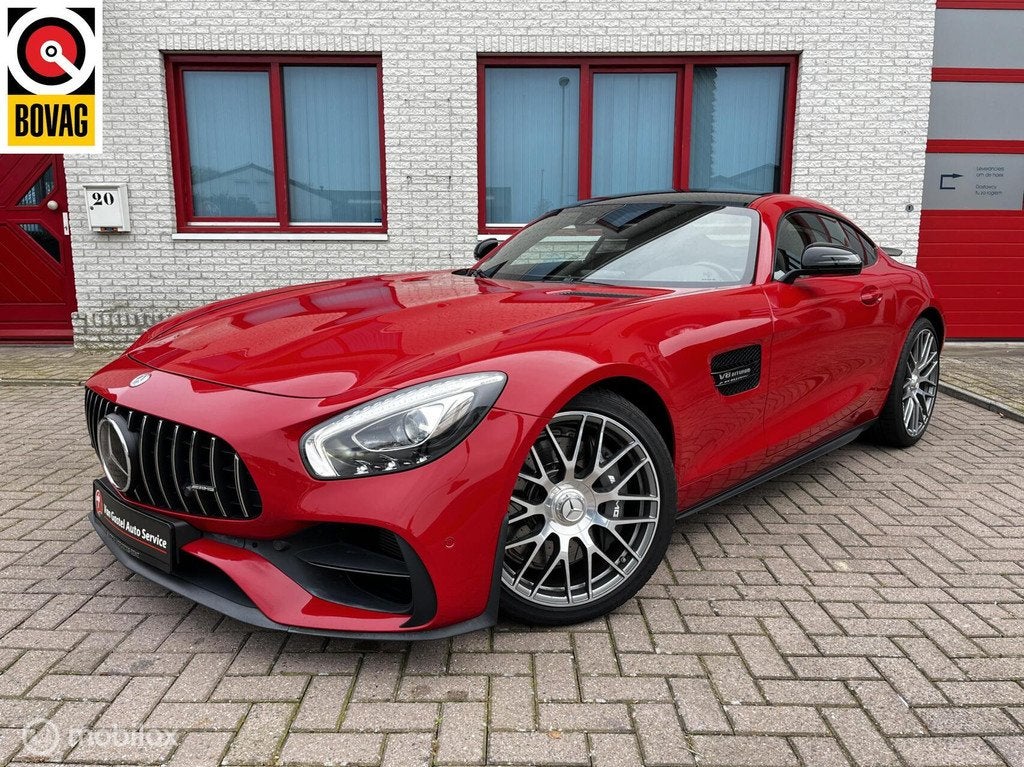 Mercedes AMG GT 4.0 PANO/CAMERA/NAVI/BURMESTER, Auto's, Mercedes-Benz, Bedrijf, Te koop, AMG GT, ABS, Achteruitrijcamera, Airbags