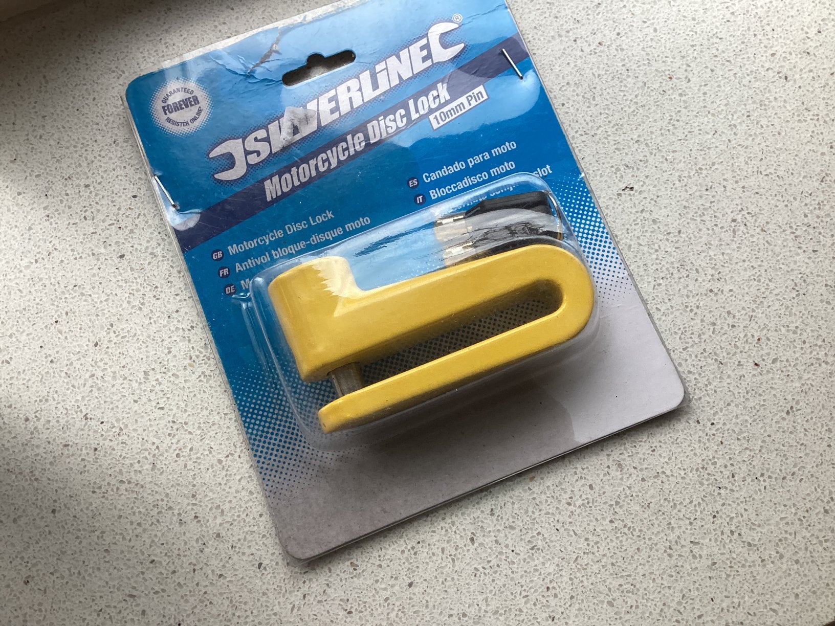 Hele nieuwe motor/ scooter/ fiets slot., Motoren, Ophalen of Verzenden, Nieuw