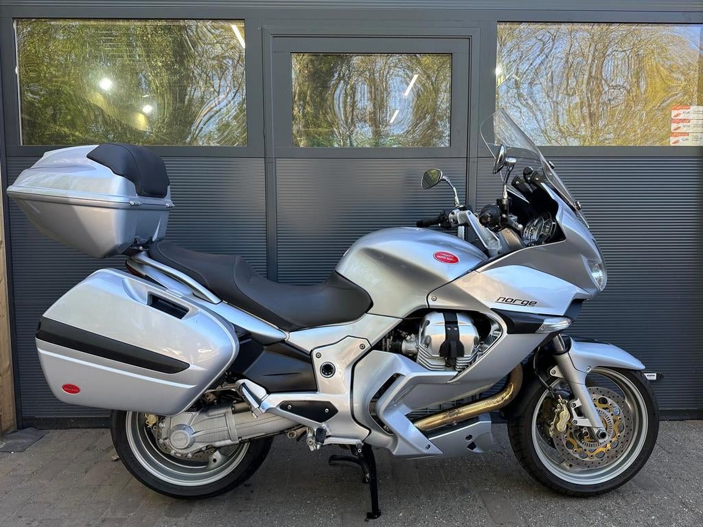 MOTO GUZZI NORGE 1200 GT/GTL ABS  (bj 2009) 61,409 km, Motoren, 2 cilinders, Motorrijbewijs A, Bedrijf, Meer dan 35 kW