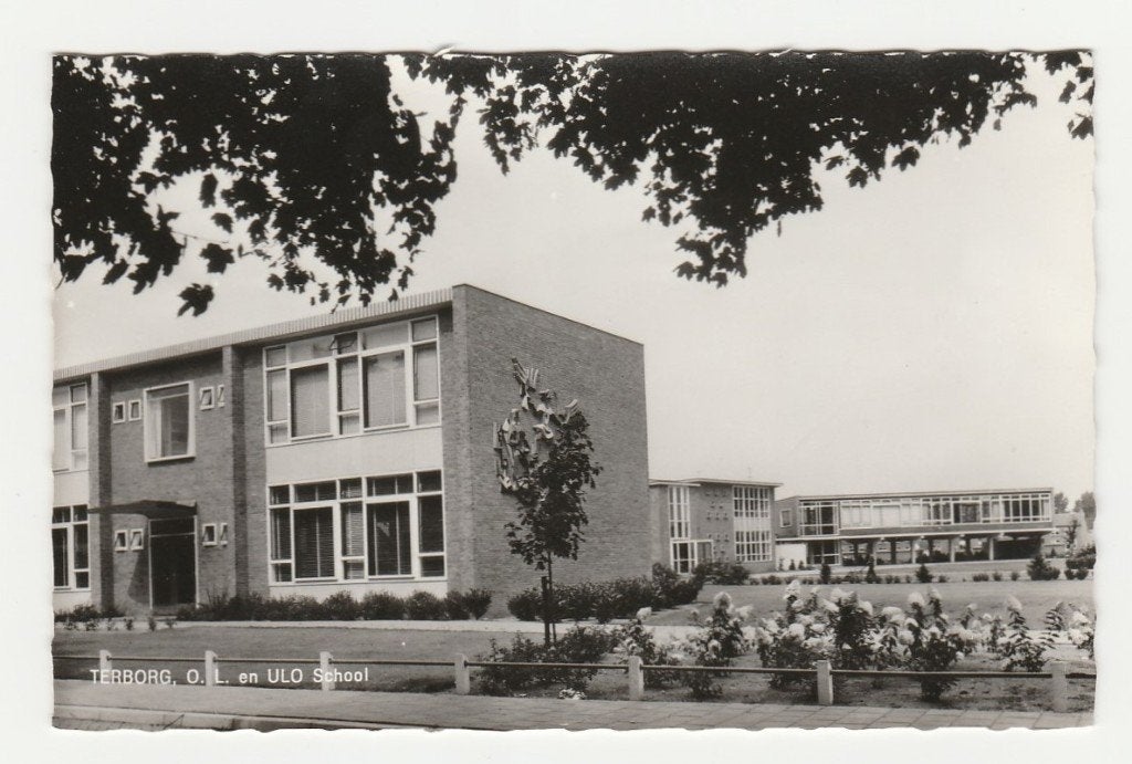 Terborg (nabij Gaanderen en Etten) - O L en ULO School, Verzamelen, Verzenden, 1960 tot 1980, Ongelopen, Gelderland