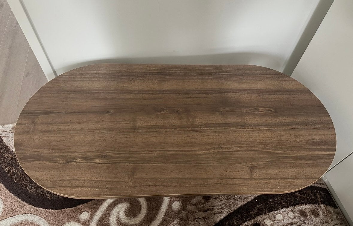 Salontafel okkernoot 119x60x40 (lxbxh), Ophalen of Verzenden