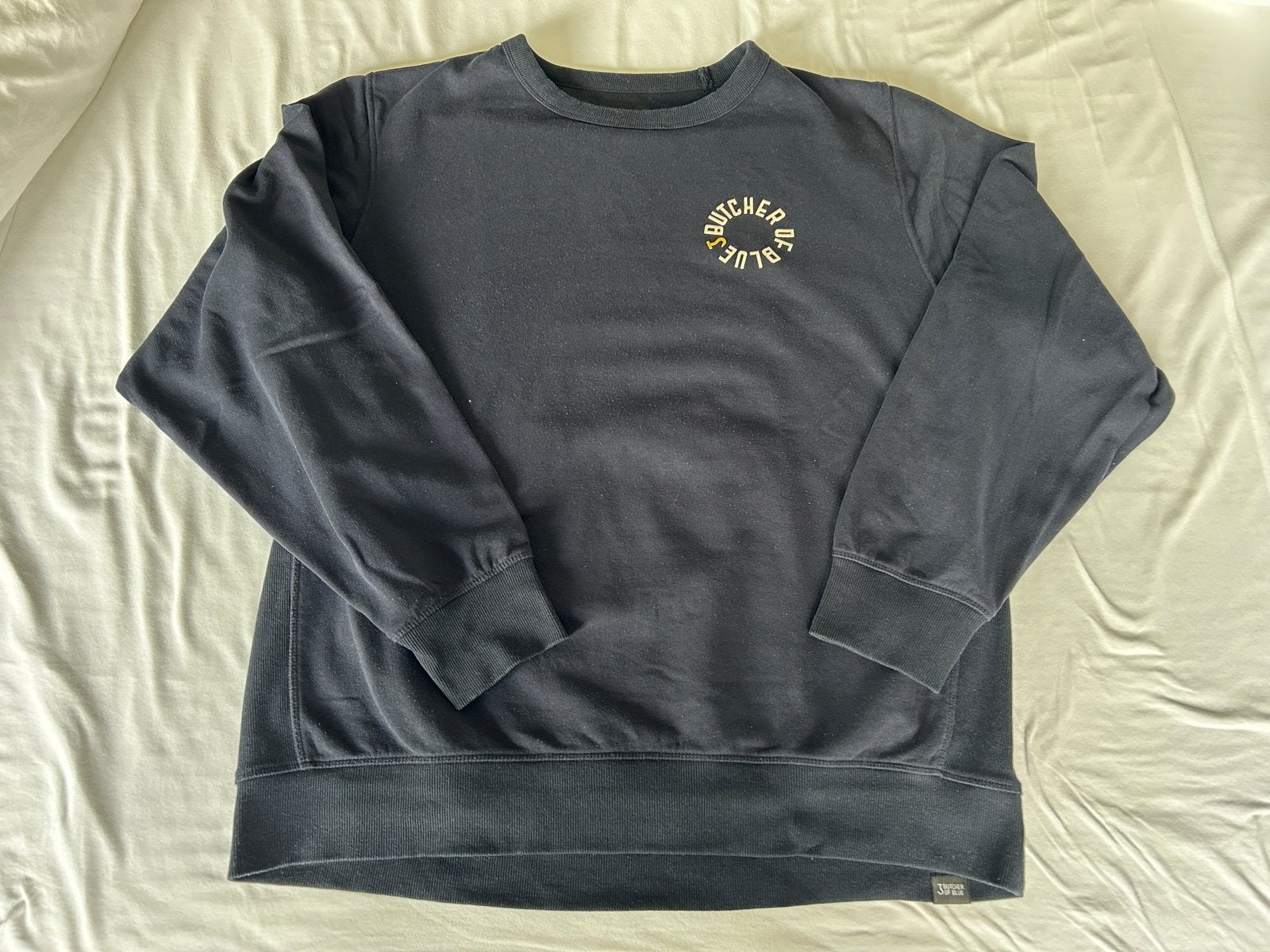 Butcher of Blue sweater 3XL, Kleding | Heren, Ophalen of Verzenden, Zo goed als nieuw, Overige maten, Blauw
