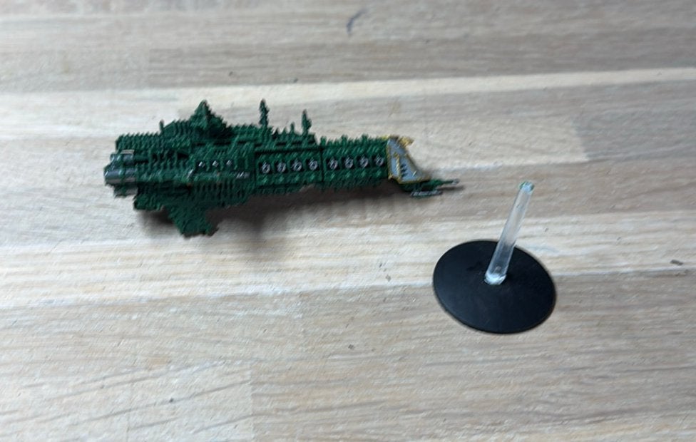 Battlefleet Gothic - Imperial Lunar Class Cruiser #5, Ophalen of Verzenden, Zo goed als nieuw