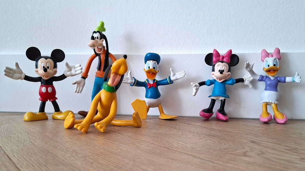Disney figuren rubber, Ophalen of Verzenden, Overige figuren, Zo goed als nieuw, Beeldje of Figuurtje