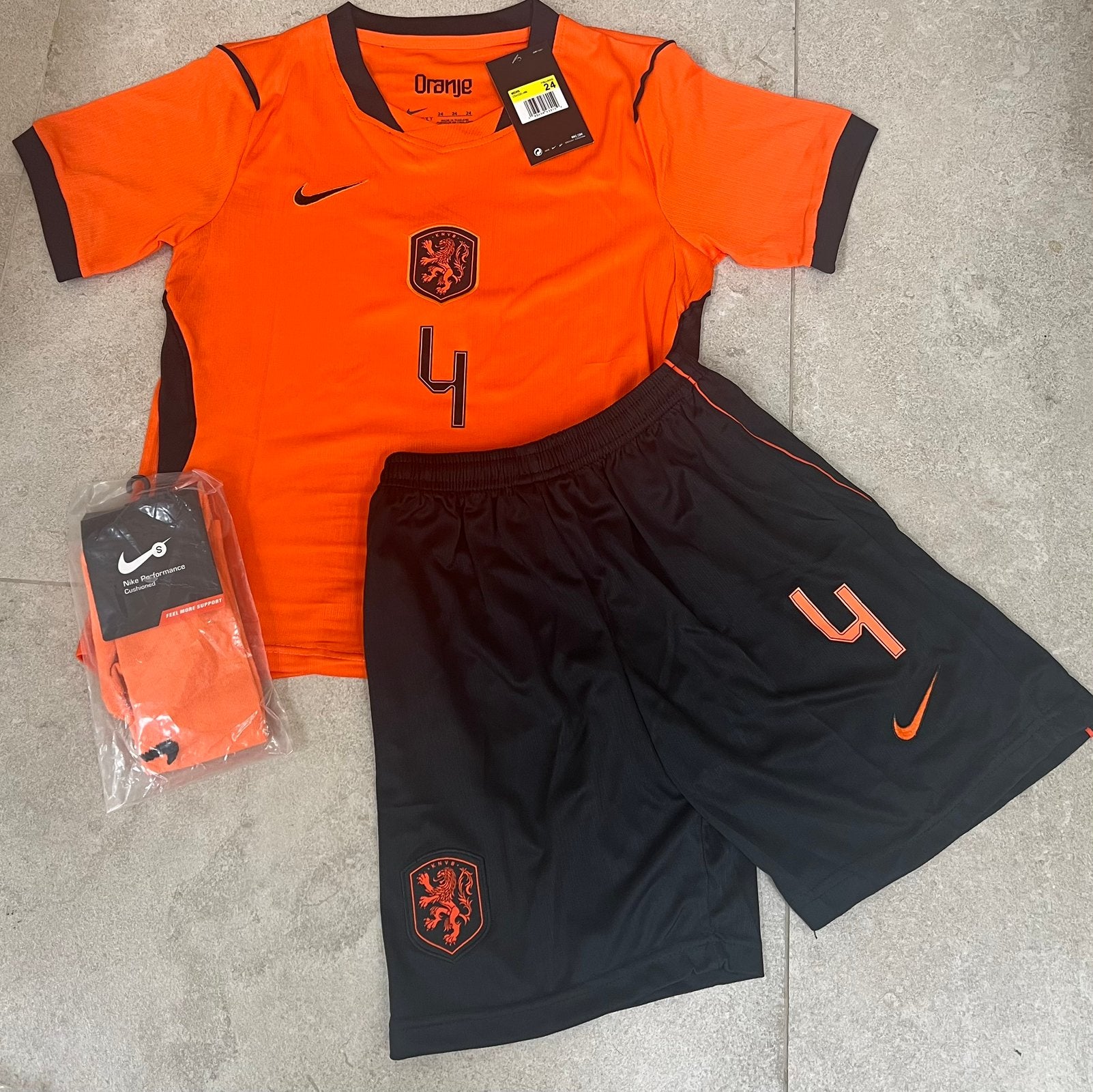 Nederland Virgil WK 26 Thuis Set, Kinderen en Baby's, Ophalen of Verzenden, Zo goed als nieuw, Jongen of Meisje