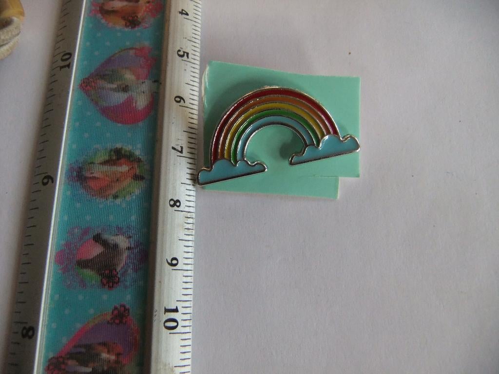 metalen pin( speldje) regenboog/Nieuw, Verzenden, Nieuw, Overige onderwerpen