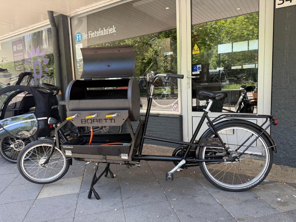 De Fietsfabriek BBQ bakfiets met EUR 1.500 korting, Terugtraprem, Goederen, Nieuw, Ophalen of Verzenden