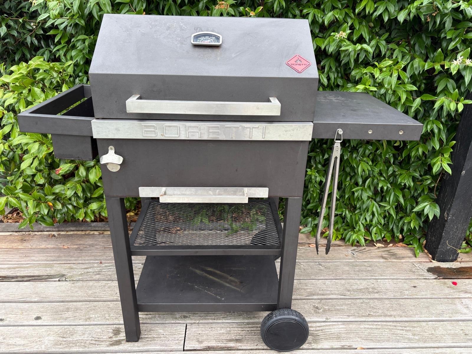 Boretti Vittoria Houtskoolbarbecue, Tuin en Terras, Houtskoolbarbecues, Ophalen, Gebruikt
