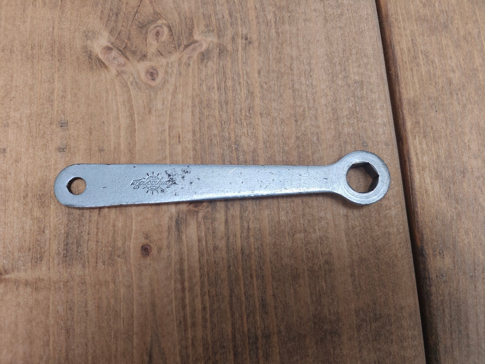 Zeer zeldzame oude 'peanut butter' sleutel campagnolo, Ophalen of Verzenden