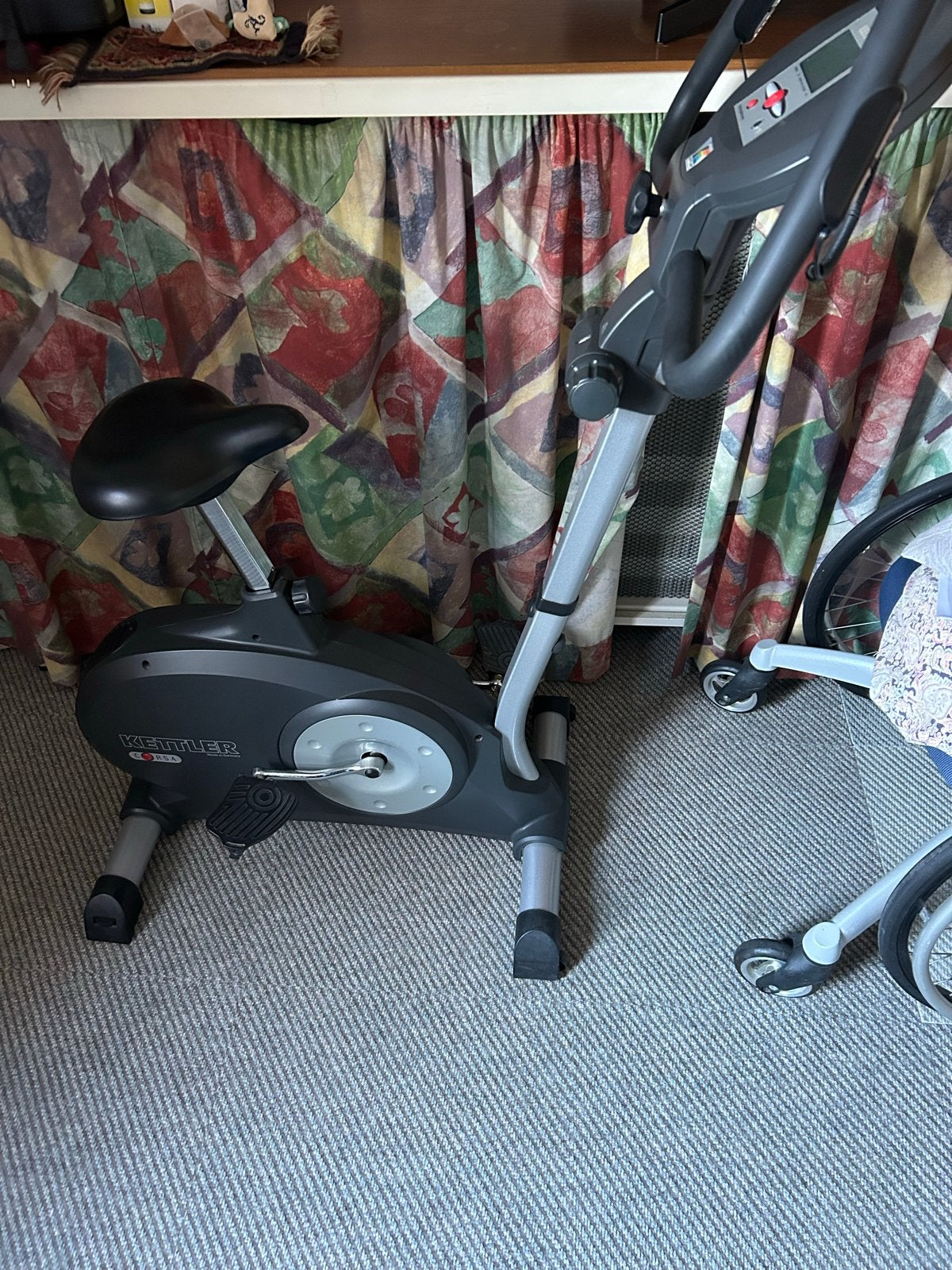 Kettler Corsa Hometrainer, Ophalen, Zo goed als nieuw, Metaal, Benen