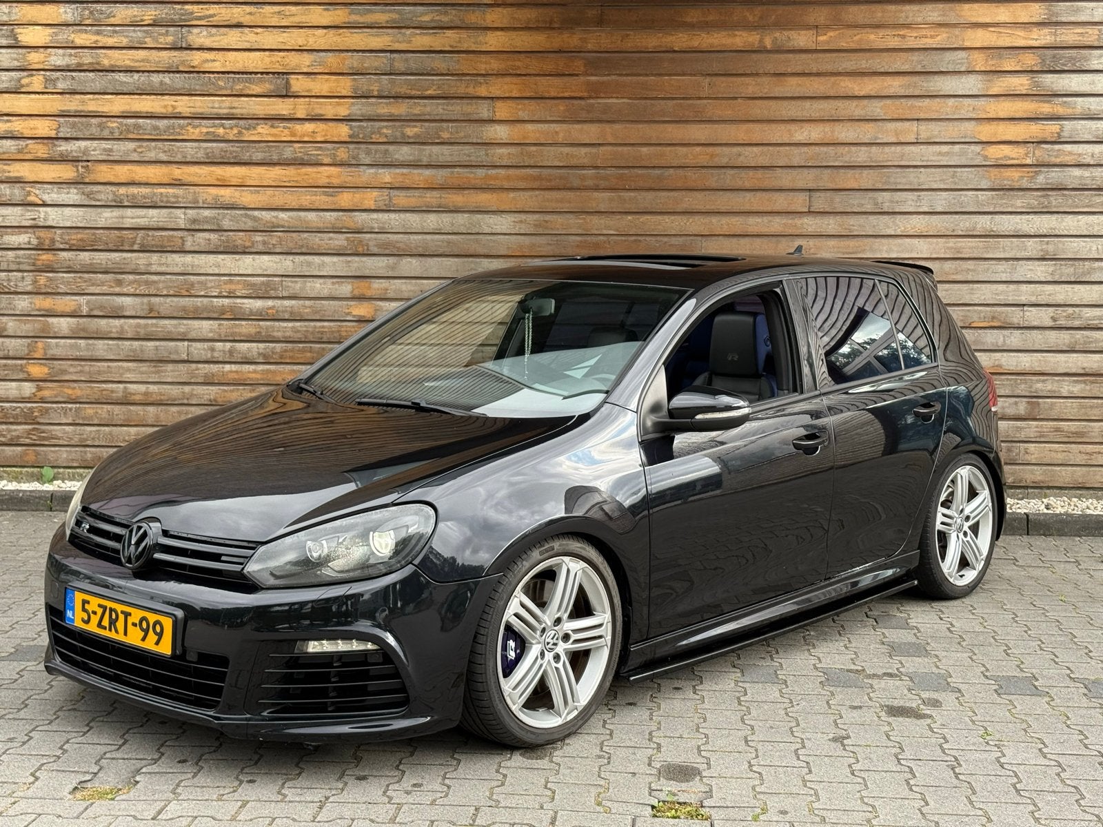 Volkswagen Golf R 2.0 TSI | 2013 | Handgeschakeld | Schuifda, Auto's, 1321 kg, Zwart, 4 cilinders, 1984 cc