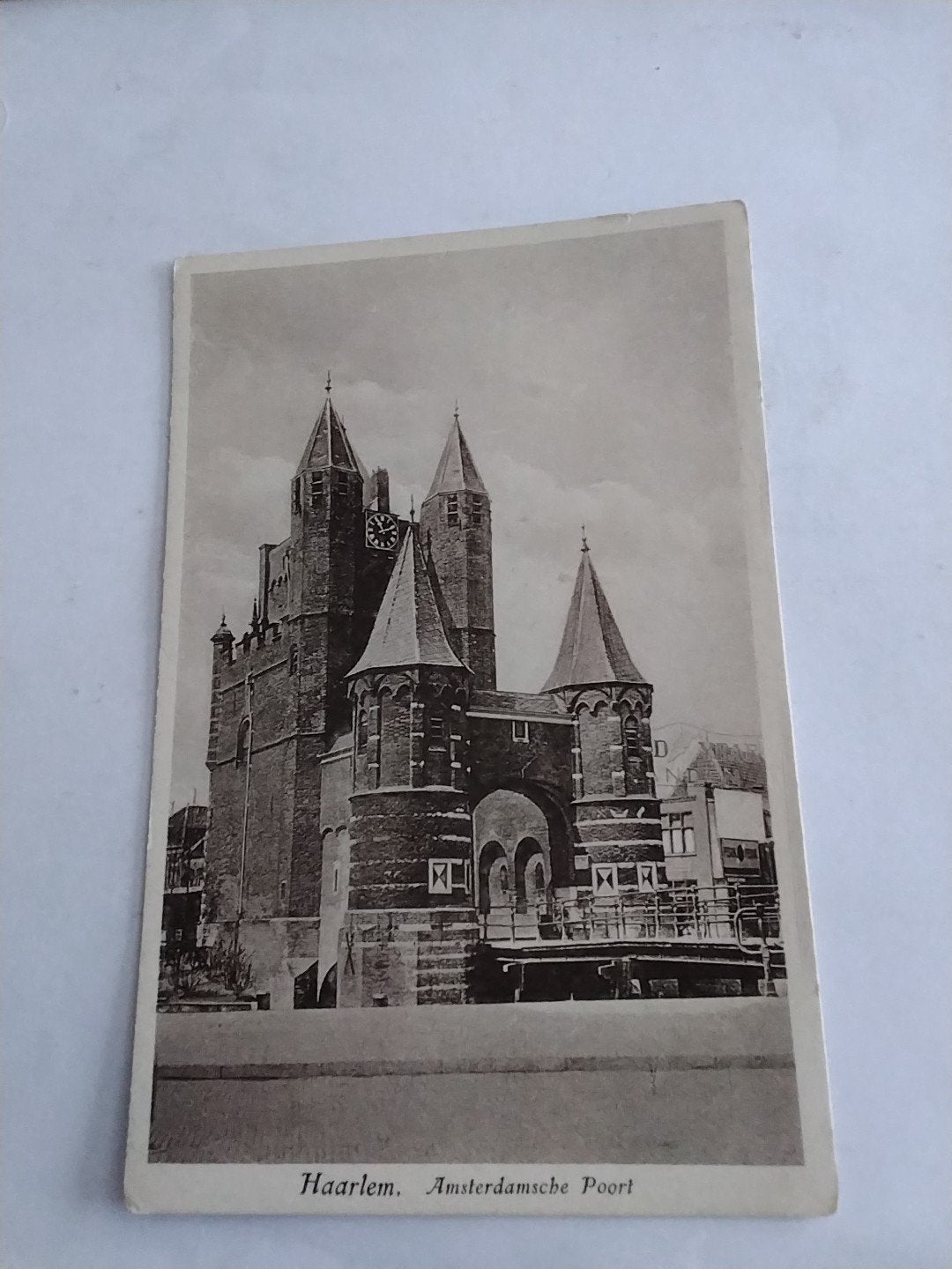 Oude ansichtkaart Haarlem - Amsterdamse Poort, Ophalen of Verzenden, Voor 1920, Ongelopen, Noord-Holland