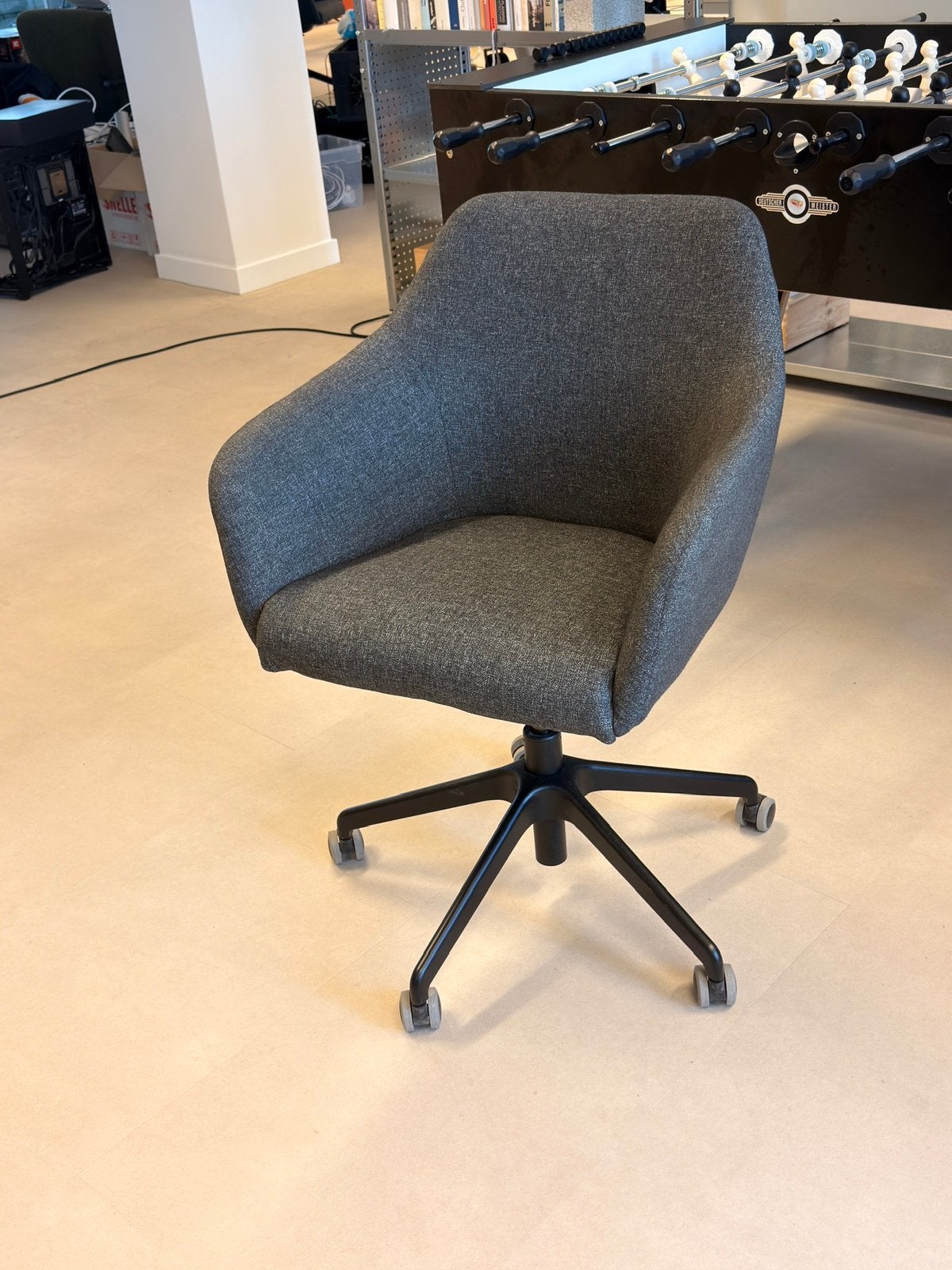 2 bureaustoelen - comfortabel en stijlvol, Ophalen, Gebruikt, Twee, Stof