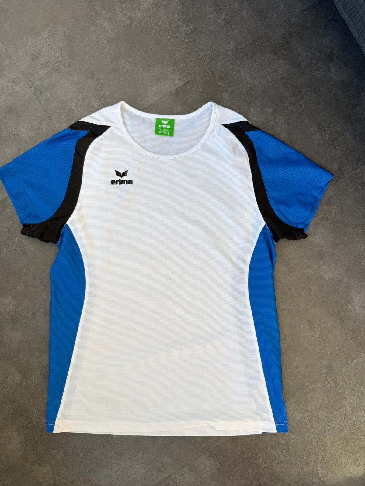 Erima sport tshirt, Verzenden, Zo goed als nieuw, Zwart