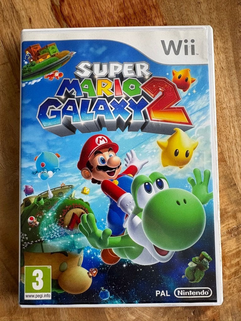 Super Mario Galaxy 2 – Nintendo Wii, Avontuur en Actie, Gebruikt, 1 speler, Eén computer