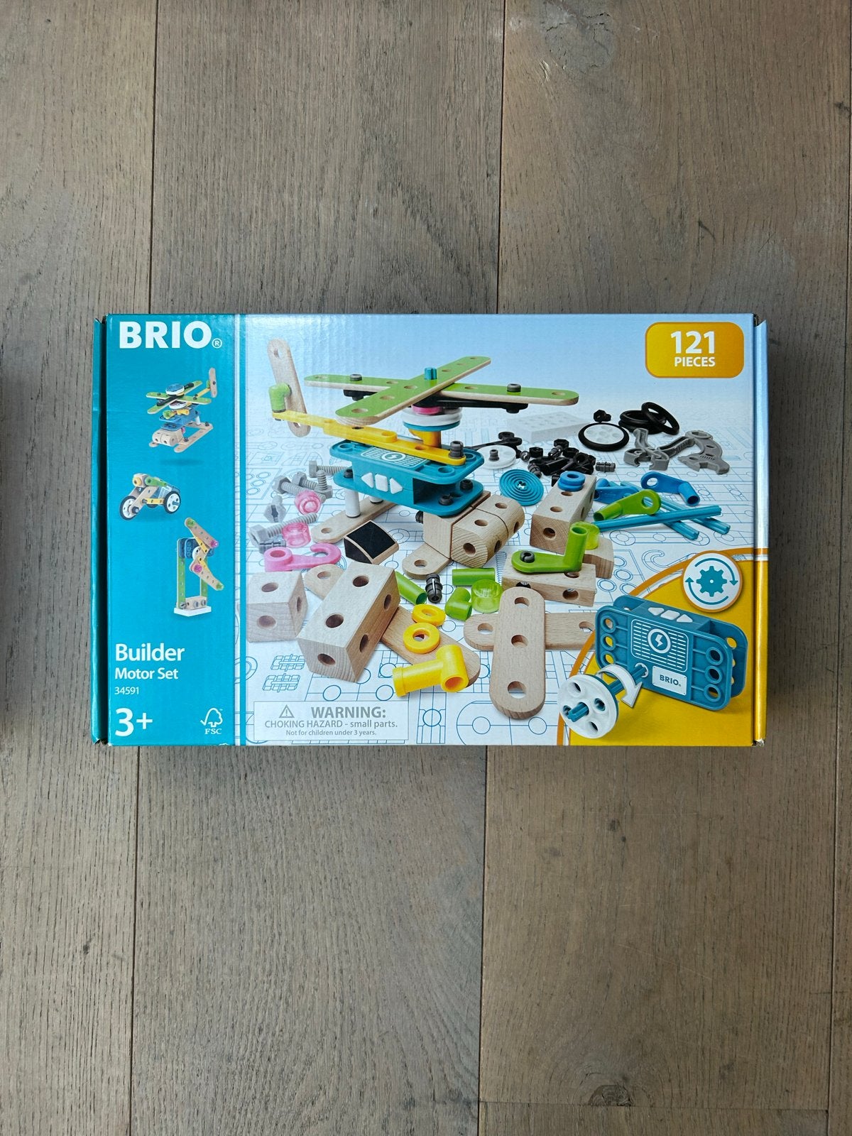 Complete BRIO Builder Motor set, Ophalen of Verzenden, Zo goed als nieuw, Overige merken
