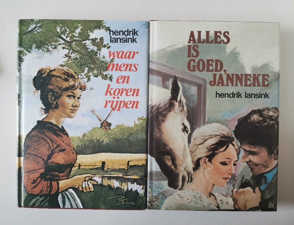 284.. 2 x Hendrik Lansink, Ophalen of Verzenden, Zo goed als nieuw