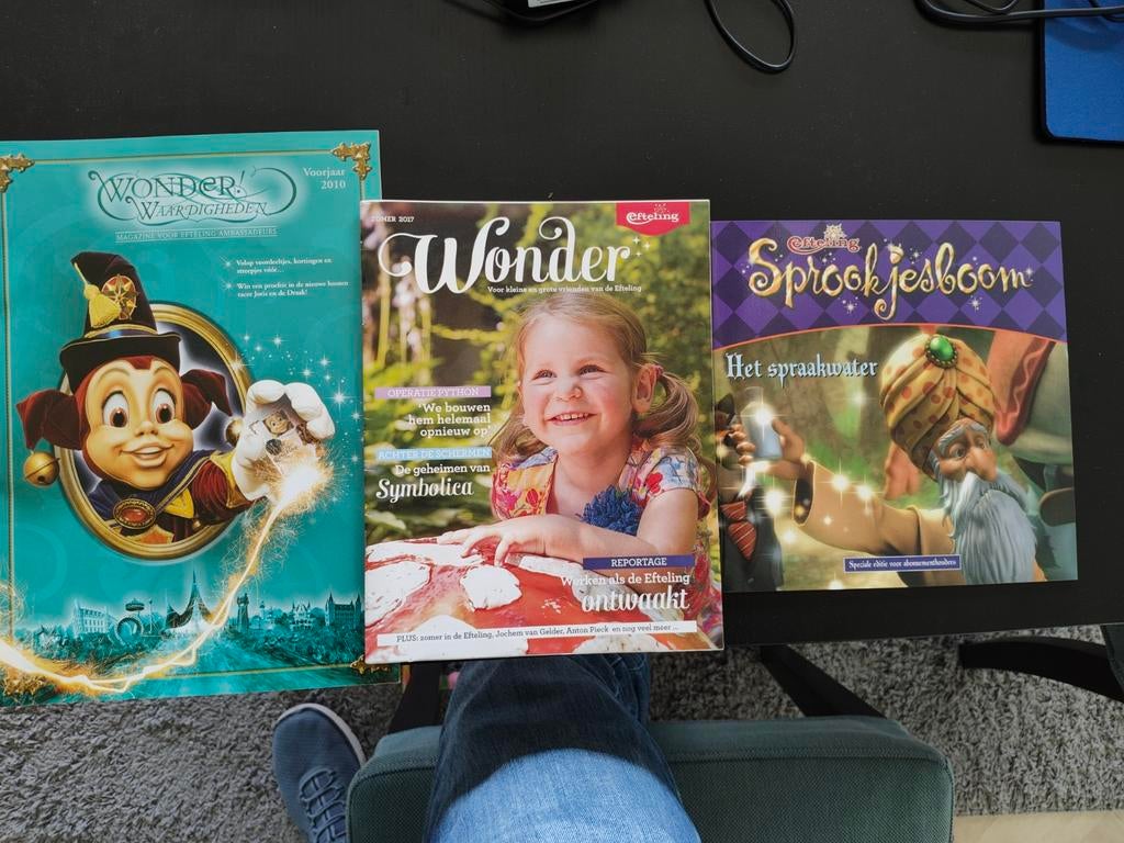 Efteling Sprookjesboom en Wonder Magazine, Verzamelen, Efteling, Ophalen of Verzenden, Zo goed als nieuw, Overige typen
