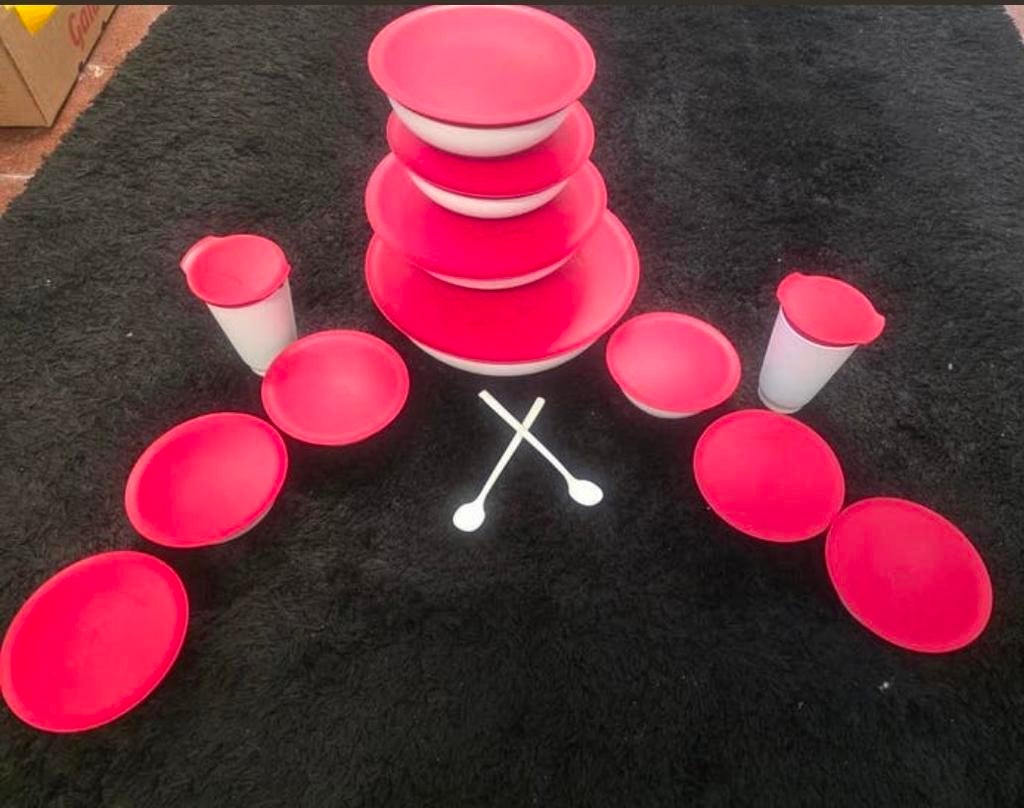 tupperware allegra set, Ophalen, Gebruikt, Overige typen