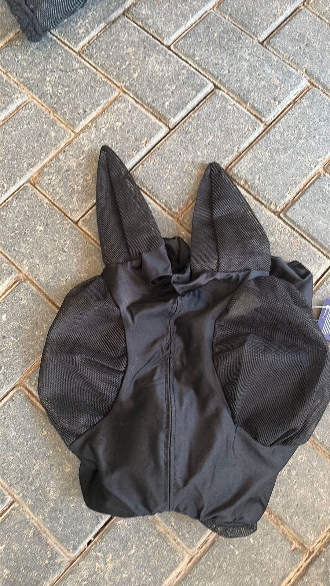 Vliegenmasker skinfit met oren en rits achterzijde, S, M, L, Dieren en Toebehoren, Vliegenmasker, Ophalen of Verzenden, Nieuw