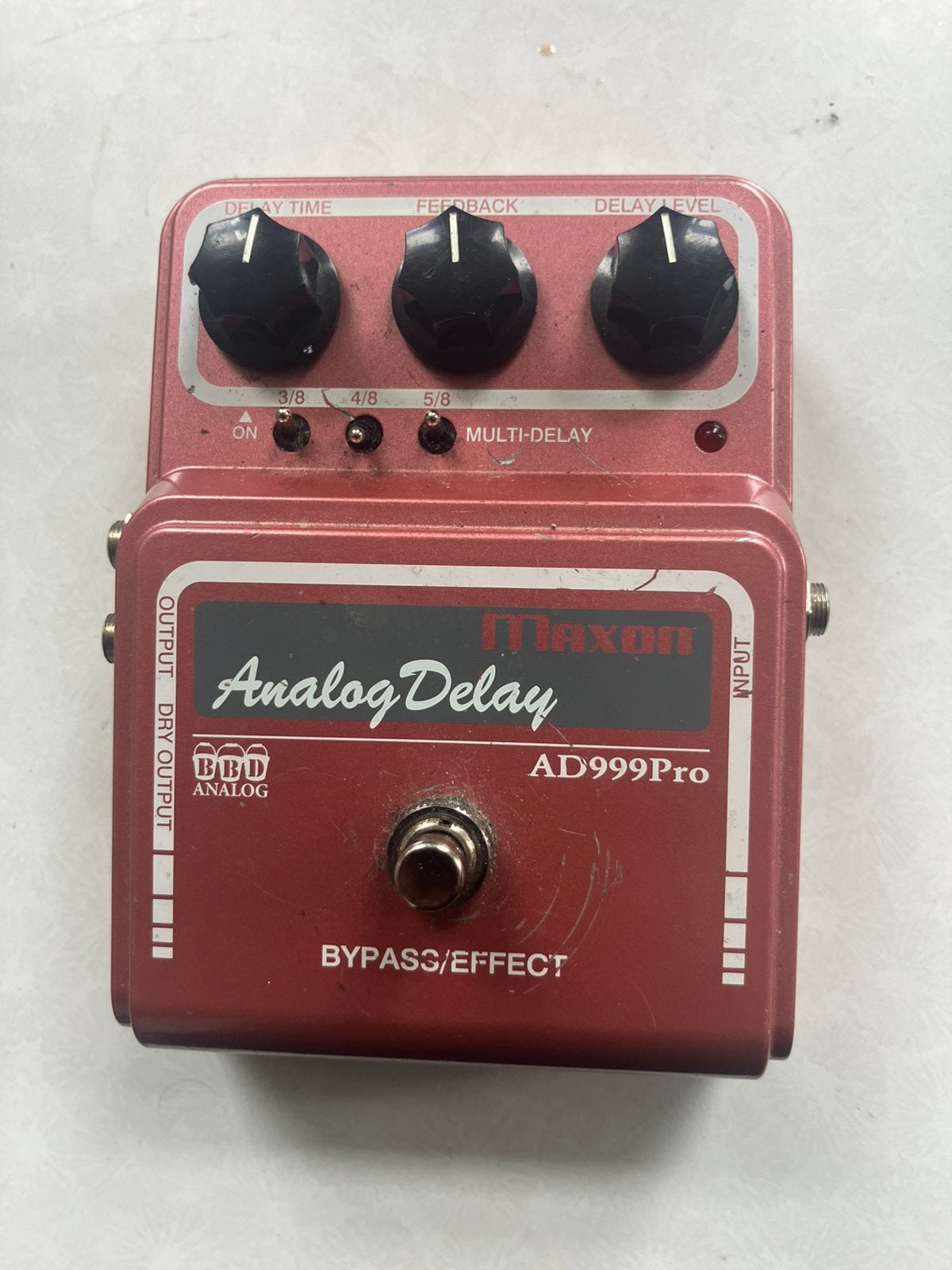 Maxon AD999 pro delay, Muziek en Instrumenten, Ophalen of Verzenden, Zo goed als nieuw