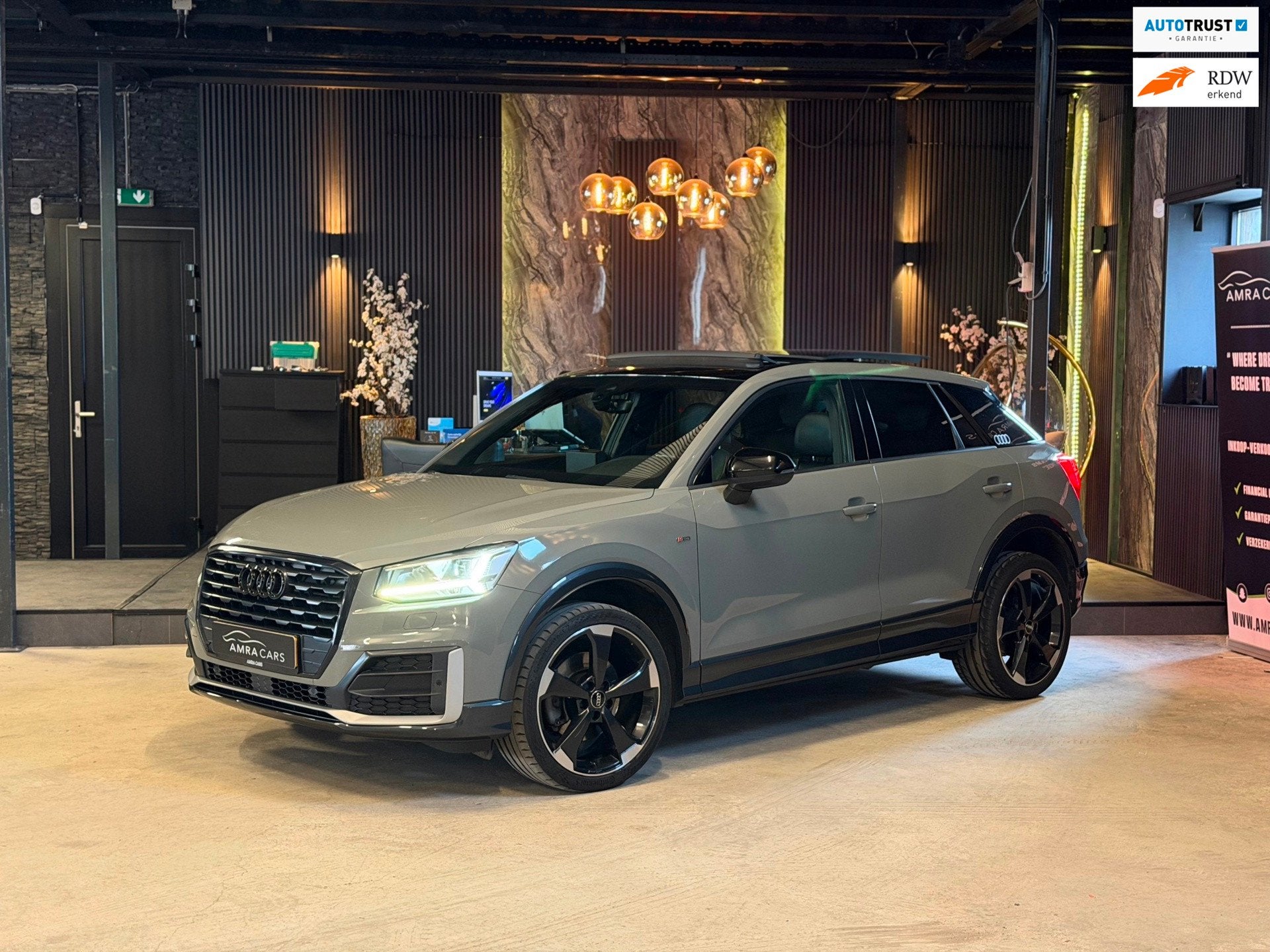 Audi Q2 1.4 TFSI Edition 1|3X S-Line|PANO|FULL OPTIONS, Gebruikt, 4 cilinders, 150 pk, Leder en Stof