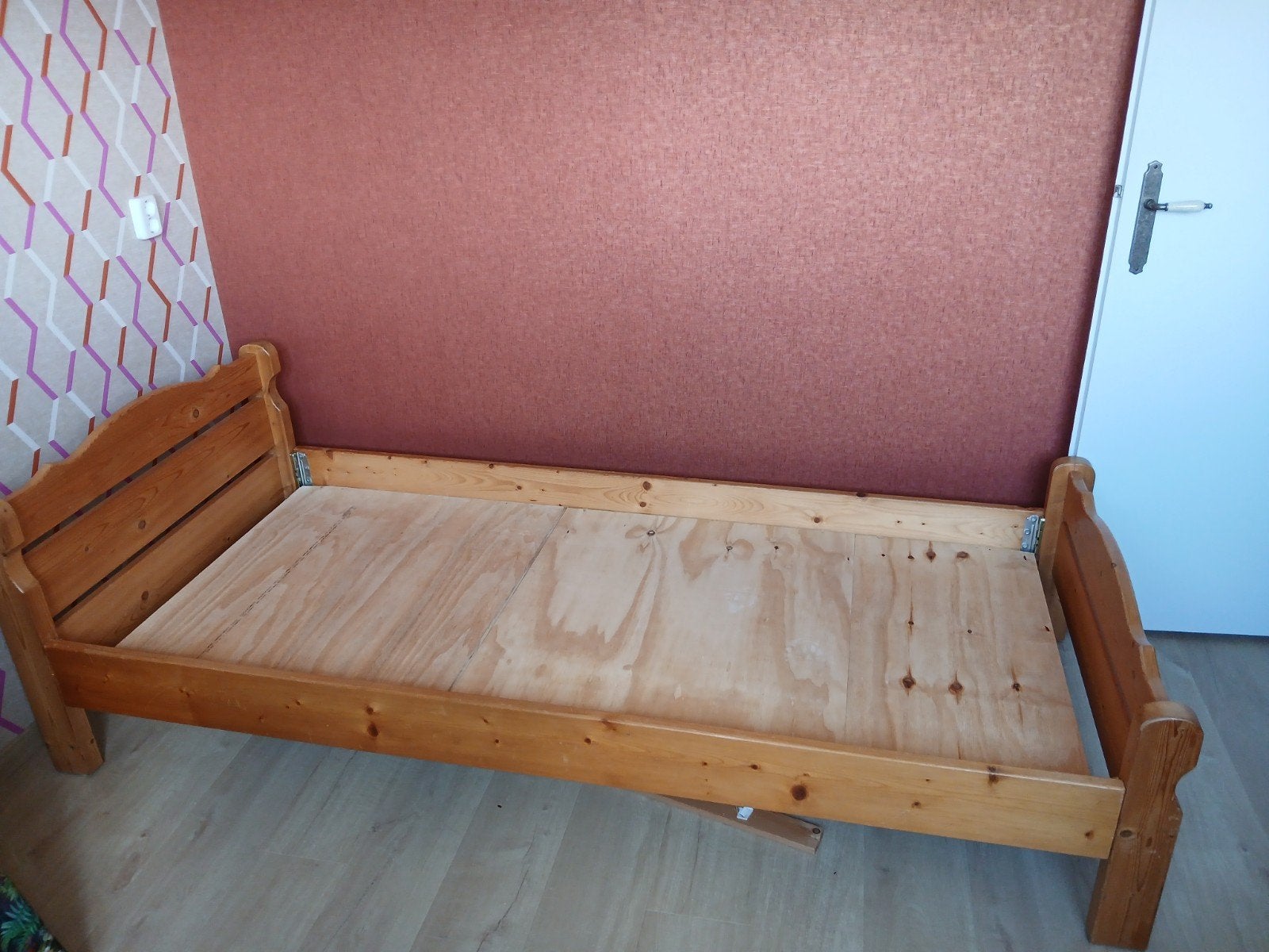 eenpersoonsbed, Ophalen