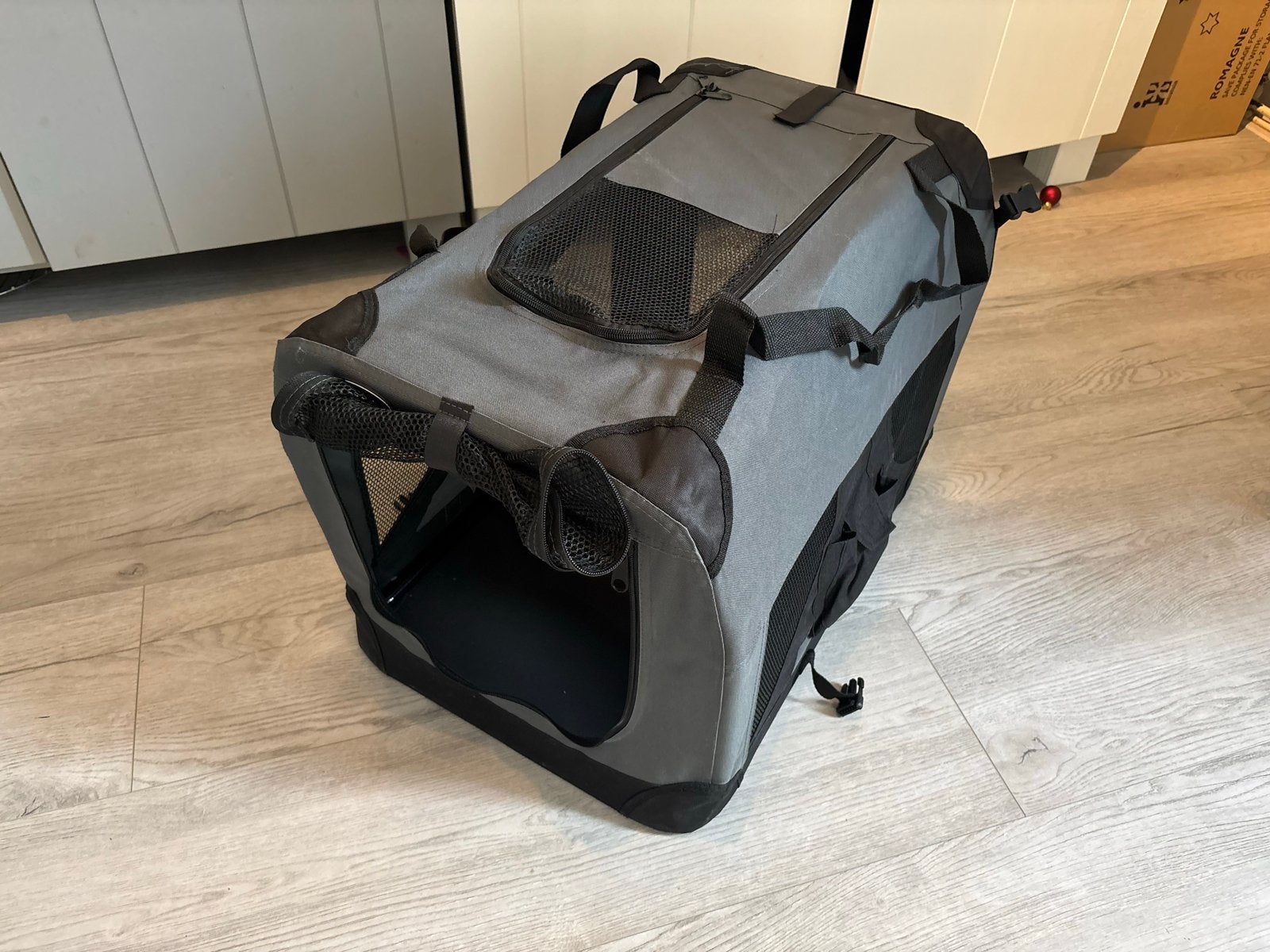 Nieuwe reisbench LxBxH 60x40x45, Dieren en Toebehoren, Ophalen