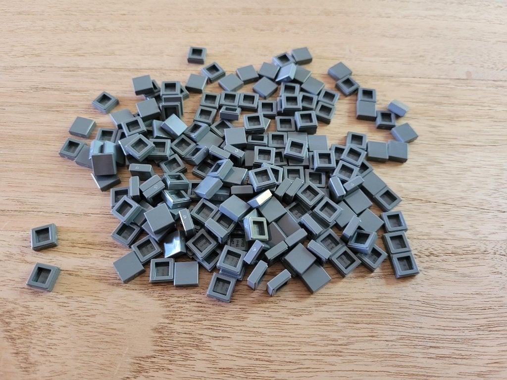 Partij J708=200x Nieuwe Lego tegels 1x1, Lego, Lego, Lego, Nieuw