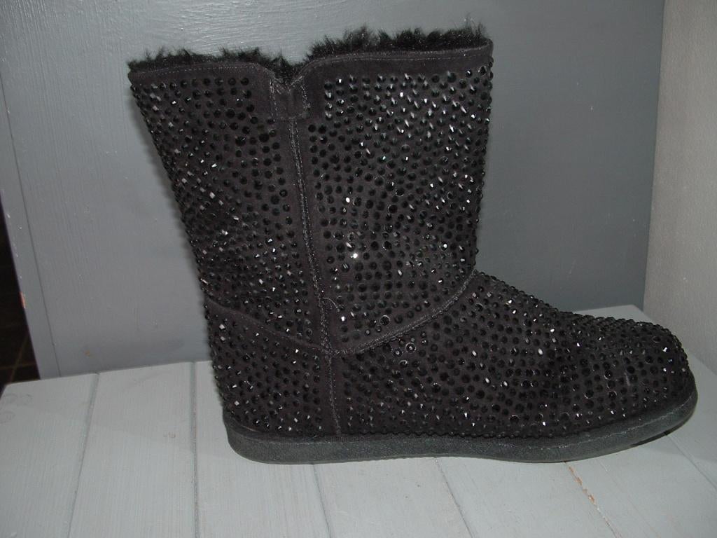 Jumex zwarte super zacht gevoerde teddy laarzen maat 39, Zwart, Snowboots, Ophalen of Verzenden, Zo goed als nieuw