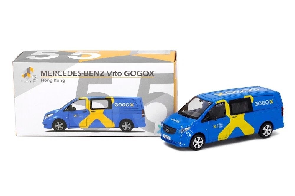 Mercedes-Benz Vito Gogox van Tiny 1/64, Ophalen of Verzenden, Nieuw, Auto