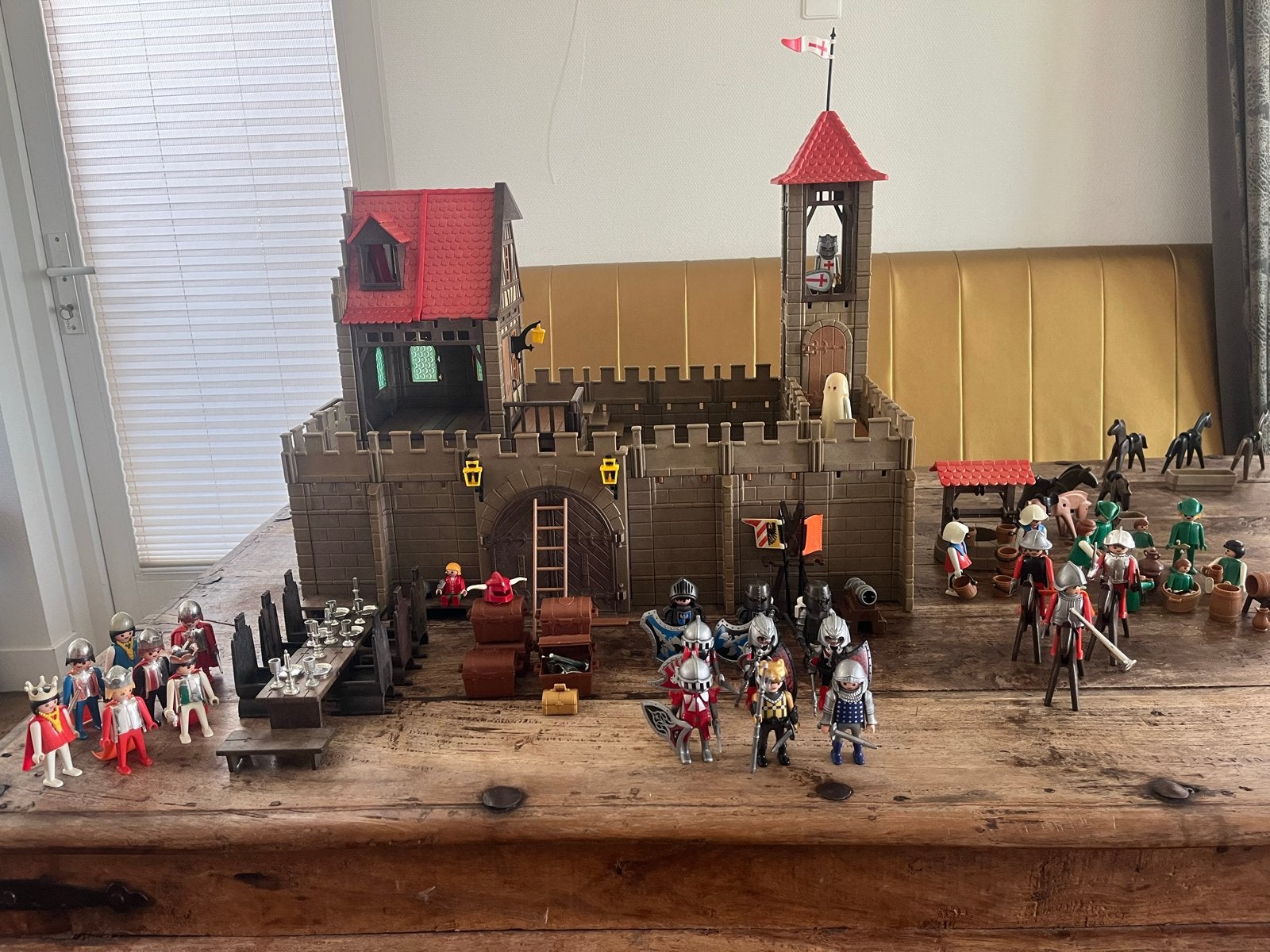 Playmobil Ridders en Kasteel - Vintage en Nieuw, Gebruikt, Complete set, Ophalen of Verzenden, Kasteel/Fort